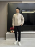 波司登【鵝絨排骨條】26高蓬羽絨服防風(fēng)鎖溫男輕暖外套B260135051 曬單實(shí)拍圖