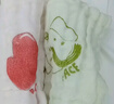 babycare嬰兒口水巾洗臉毛巾泡泡紗布方巾6條裝4層繽紛夢(mèng)境30*30cm 曬單實(shí)拍圖