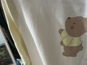 愛(ài)寶適嬰兒連體衣a類(lèi)純棉春秋寶寶爬服外出服和尚服月亮熊73cmT214 曬單實(shí)拍圖