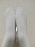 京東京造【100%純棉】6雙女式中筒襪子10A抑菌新疆棉襪休閑女防臭白色 曬單實(shí)拍圖