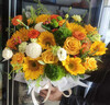 冉子花坊鮮花速遞同城配送向日葵混搭抱抱桶玫瑰送愛(ài)人女友生日禮物真鮮花 抱抱桶混搭 曬單實(shí)拍圖
