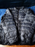 伯希和（Pelliot）輕薄排骨羽絨服男防風(fēng)外套800蓬鵝絨保暖沖鋒衣內膽11340821黑XL 曬單實(shí)拍圖