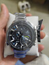 卡西歐（CASIO）男士太陽(yáng)能手表EDIFICE藍牙防水鬧鐘日歷職場(chǎng)運動(dòng)表 EQB-501 銀色EQB-501XDB-1AJF 曬單實(shí)拍圖