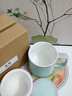 叁旬印象泡茶馬克杯創(chuàng  )意漸變陶瓷帶蓋茶水分離辦公室情侶杯子過(guò)濾水杯 印象馬克杯(漸變款)_水碧綠 曬單實(shí)拍圖