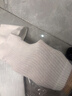【新疆棉】純色條紋高筒襪子女透氣長(cháng)襪春夏季粗針中筒襪男女百搭 白色 均碼 2雙 曬單實(shí)拍圖