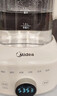 美的（Midea）全玻璃恒溫水壺恒溫壺嬰兒沖奶燒水壺電熱水壺養生壺1.5L TN15B01 曬單實(shí)拍圖