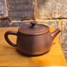 拙藝手作建水紫陶壺手工漢瓦壺陶瓷茶壺高端家用可提可轉寬口石瓢 古銅漢瓦【斑駁油潤】精工打磨 220ml 曬單實(shí)拍圖