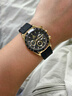 匹克（PEAK）新年情人節禮物迪通拿手表男士機械風(fēng)潮流運動(dòng)防水腕表送男友老公 黑金色 【貔貅手串+皮表帶+黑色禮盒】 曬單實(shí)拍圖