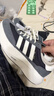 adidas SL 72 PRO復古跑步風(fēng)經(jīng)典運動(dòng)鞋男女新款阿迪達斯三葉草 黑色/漢玉白/深灰   42 曬單實(shí)拍圖