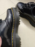 馬丁博士（Dr.Martens）男女同款 春夏高顏值舒適百搭松糕厚底增高鞋馬丁靴 37 曬單實(shí)拍圖
