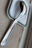 納有風(fēng)316不銹鋼勺子高顏值吃飯家用加深加厚湯匙調羹湯勺西瓜勺 316鋼深勺-本色 曬單實(shí)拍圖