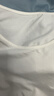 小野和子肌底衣修身打底衫長(cháng)袖T恤女士秋上新款圓領(lǐng)白色保暖內搭 曬單實(shí)拍圖