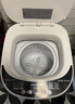 奧克斯（AUX）迷你洗衣機 全自動(dòng)小型嬰兒兒童寶寶內衣波輪洗衣機 帶甩干烘干洗脫一體 【國補】4KG洗脫容量白色【母嬰專(zhuān)用】 波輪 曬單實(shí)拍圖