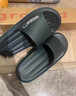 紅豆踩屎感拖鞋男夏季外穿2026新款室內家居浴室防滑防臭厚底涼拖鞋女 藏青色 42-43 適合41-42(內長(cháng)265mm) 曬單實(shí)拍圖
