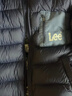 Lee冬季兒童羽絨服防水運動(dòng)男女童戶(hù)外防風(fēng)防水連帽鴨絨童裝上衣 藏青 140 （充絨量73） 曬單實(shí)拍圖