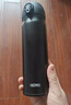 膳魔師（THERMOS）保溫杯500ml男女士?jì)和影槭侄Y生日禮物JNL-502黑色 曬單實(shí)拍圖