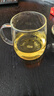 物生物（RELEA）茶杯男茶水分離杯辦公玻璃杯水杯泡茶杯子女耐高溫花茶杯生日禮物 曬單實(shí)拍圖