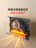 美的（Midea）【浴室新貴】暖風(fēng)機浴室/臺壁兩用取暖器/石墨烯極速升溫/節能小太陽(yáng)抗菌過(guò)濾低噪音可移動(dòng)HFS20XQ 曬單實(shí)拍圖