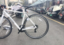 喜德盛（xds）RC200公路車(chē)自行車(chē)成人鋁合金車(chē)架剎變一體U剎賽車(chē)戶(hù)外14變速單車(chē) 白灰|禧瑪諾 順豐發(fā)貨 510mm（推薦身高176-185） 曬單實(shí)拍圖