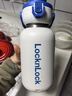 樂(lè )扣樂(lè )扣（LOCK&LOCK）帶吸管保溫保冷運動(dòng)杯1.1L戶(hù)外旅行大容量保溫杯LHC3332WHT白色 曬單實(shí)拍圖