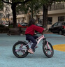 鳳凰山地自行車(chē)男女變速山地車(chē)碟剎青少年兒童自行車(chē)學(xué)生單車(chē) 星際 粉紫【單速+三刀輪】 22寸【適合130-170cm】 曬單實(shí)拍圖