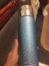膳魔師（THERMOS）正宗內外純鈦品質(zhì)高貨保溫杯燜茶杯保溫杯創(chuàng  )意大容量男女雙層 本色500【內外純鈦】溫顯款 曬單實(shí)拍圖