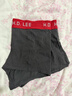 Lee男士?jì)妊澞惺郊兠奁浇茄濐^10A抗菌防螨四角男生短褲衩 曬單實(shí)拍圖