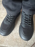 百麗厚底輕便健步鞋男戶(hù)外增高休閑運動(dòng)鞋A1980BM5 煙墨黑 40 曬單實(shí)拍圖