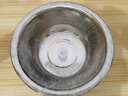 米幫手不銹鋼盆洗菜用瀝水籃漏盆洗菜盆打蛋和面盆水煮魚(yú)盆洗衣食堂用盆 22cm特厚【實(shí)盆+漏盆 組合裝】 曬單實(shí)拍圖