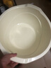 雙耳多用盆洗臉盆家用加厚塑料新生兒洗澡盆加深大號洗衣盆足浴盆 奶油黃 加大號盆【雙耳間直徑42cm】可泡腳 曬單實(shí)拍圖