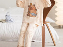 浪莎兒童睡衣女童春秋季長(cháng)袖款純棉家居服秋天小女孩高中大童學(xué)生套裝 Lt22849 160 建議150-160CM/80-95斤 曬單實(shí)拍圖