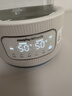 摩飛電器（Morphyrichards）全玻璃養生壺恒溫水壺家用燒水壺多段控溫電熱水壺極速風(fēng)冷沖奶泡奶機MR5602 1.2L 椰奶白 曬單實(shí)拍圖