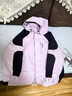 半度閑女童沖鋒外套三合一秋冬款洋氣新款兒童冬季搖粒套裝 藤蘿紫 150 曬單實(shí)拍圖