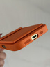 圣圖朗大視窗荔枝紋卡包蘋(píng)果17ProMax手機殼輕奢復古皮革iPhone16plus可插卡13純色15防摔套14全包12男女 橙色荔枝紋【可插卡】口袋卡包 iPhone 17 曬單實(shí)拍圖