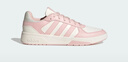 adidas COURTBEAT場(chǎng)下休閑籃球風(fēng)板鞋男女阿迪達斯官方輕運動(dòng)   白色/沙棕粉   38.5 曬單實(shí)拍圖