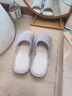 紅豆透氣亞麻拖鞋男士四季家居室內靜音防滑吸汗不臭腳春秋棉麻拖鞋女 灰色 42-43 適合41-42（內長(cháng)260MM） 曬單實(shí)拍圖