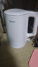 美的（Midea）電水壺熱水壺 大容量家用燒水壺泡茶0涂層 雙層防燙自動(dòng)斷電 不銹鋼無(wú)縫內膽 大功率快速燒水沸騰 1.5L 【母嬰材質(zhì)】316L不銹鋼 曬單實(shí)拍圖