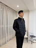 波司登26春季男士時(shí)尚輕戶(hù)外鵝絨羽絨服排骨條立領(lǐng)外套B260135037 曬單實(shí)拍圖
