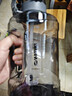 樂(lè )扣樂(lè )扣（LOCK&LOCK）小水庫大容量塑料運動(dòng)水杯戶(hù)外冷水壺刻度把手男女杯子2.2L灰色 曬單實(shí)拍圖