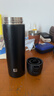 雙立人（ZWILLING）保溫杯ZW-BP100黑色真空彈跳杯450ml禮盒套裝頒獎禮品定制 黑色 450ml 曬單實(shí)拍圖