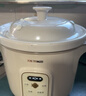 天際（TONZE）電燉鍋 煮粥鍋 煲湯鍋燉湯鍋 嬰兒電燉盅 熬粥養生鍋 快速燜燉 直燉白瓷膽 DGD30K22GC 3升 曬單實(shí)拍圖