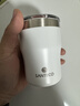 哈爾斯咖啡杯高顏值不銹鋼便攜隨行生日禮物保溫杯白色300ml 曬單實(shí)拍圖
