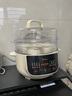 美的（Midea）電燉鍋電蒸鍋電燉盅隔水燉0涂層不銹鋼電火鍋多功能煮粥燕窩4.5L白瓷蒸燉一體輔食鍋MD-DZC2556 曬單實(shí)拍圖