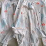 英氏（YEEHOO）嬰兒衣服新生兒連體衣男女寶寶100%精梳棉嬰幼兒居家爬服四季款 曬單實(shí)拍圖
