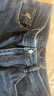 HLA海瀾之家牛仔褲男秋山不在高系列貓須直筒褲子男過(guò)年 曬單實(shí)拍圖