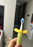 babycare兒童牙刷寶寶牙刷嬰兒軟毛刷兒童倍凈訓練牙刷1-3歲2支裝 原力青 曬單實(shí)拍圖