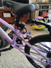 鳳凰官方旗艦店兒童自行車(chē)男女變速青少年學(xué)生山地車(chē)碟剎賽車(chē) 星際 粉紫【單速】輻條輪 20寸【適合125-160cm】 曬單實(shí)拍圖