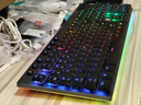黑峽谷GK1702 矮軸超薄機械 104鍵無(wú)線(xiàn)雙模電競游戲鍵盤(pán) 凱華矮軸鋁合金面板超薄全尺寸電腦鍵盤(pán) RGB背光 灰色-凱華CHOC軸-白軸 雙模連接 108 曬單實(shí)拍圖