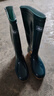 回力雨鞋女防水防滑膠鞋工作鞋高筒加絨雨靴耐磨水鞋套鞋女鞋813 墨綠高筒 37 曬單實(shí)拍圖