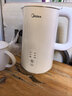 美的（Midea）電熱水壺燒水壺家用養生自動(dòng)斷電沖奶一體恒溫壺食品304不銹鋼1500W速熱1.5升大容量 SH15X301 曬單實(shí)拍圖